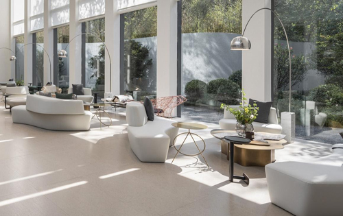 兴业科技大厦接待区